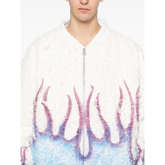 Who Decides War White Jackets - Bomber Jackets Men - Picture 3 of 5